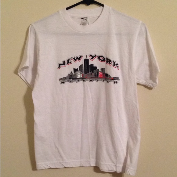 NEW YORK Manhattan skyline t-shirt - Picture 1 of 6